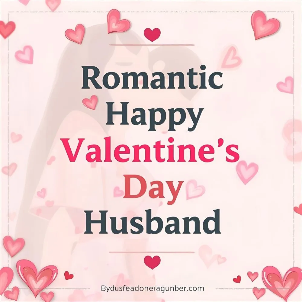 Romantic Happy Valentine’s Day Quotes for Husband