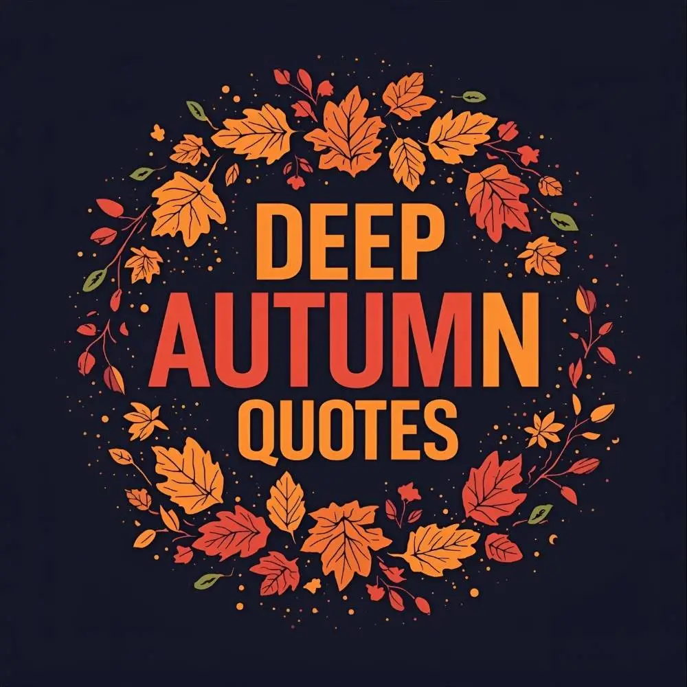 Deep Autumn Quotes