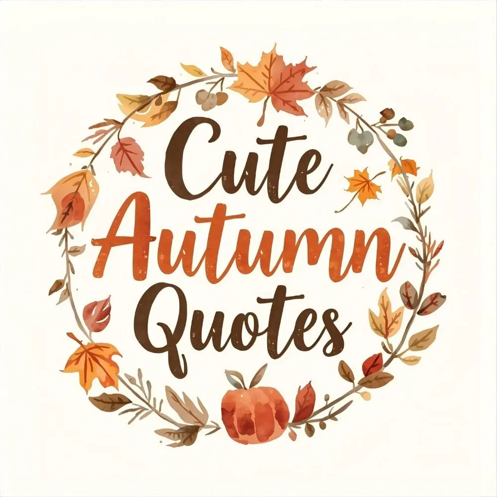 Cute Autumn Quotes