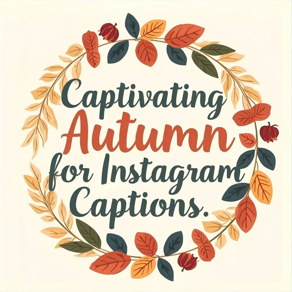 Captivating Autumn Quotes for Instagram Captions