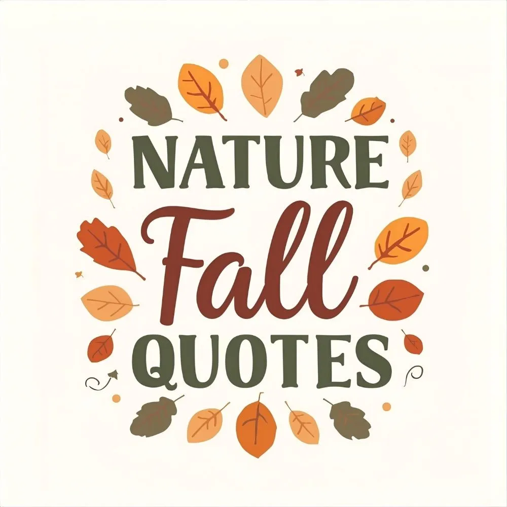 Nature Fall Quotes