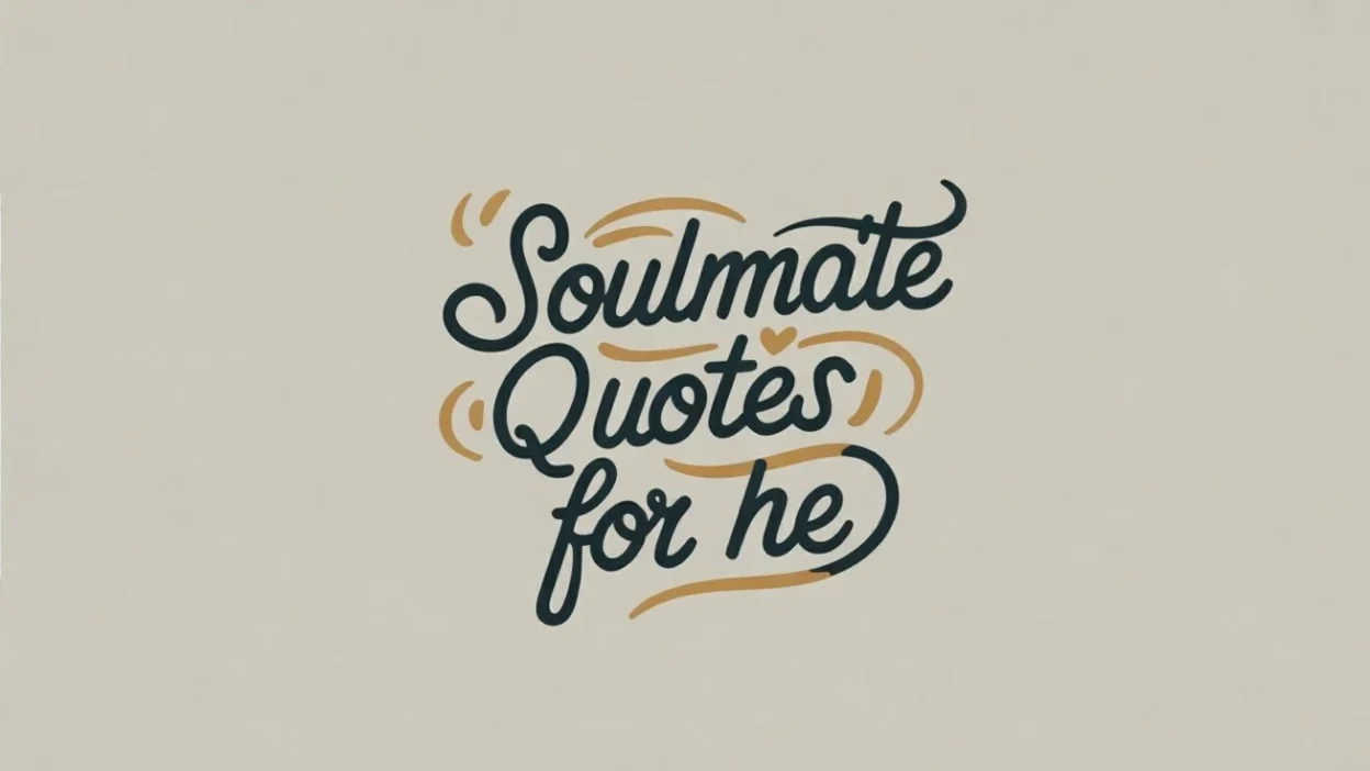 Soulmate Quotes for Her