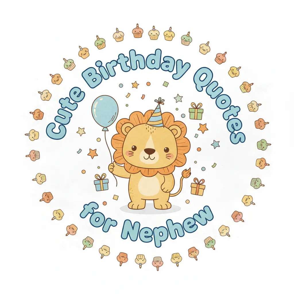 Cute Birthday Quotes for Nephew