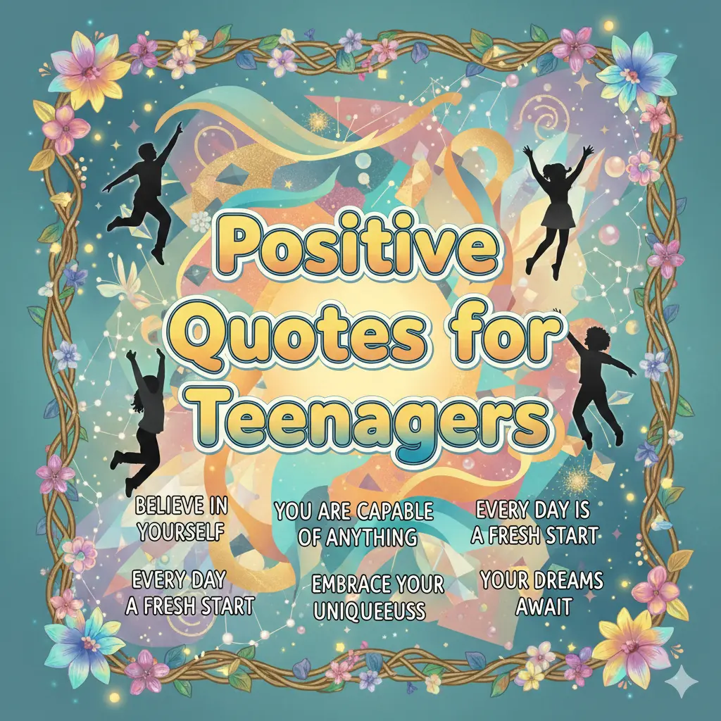 Positive Quotes for Teenagers