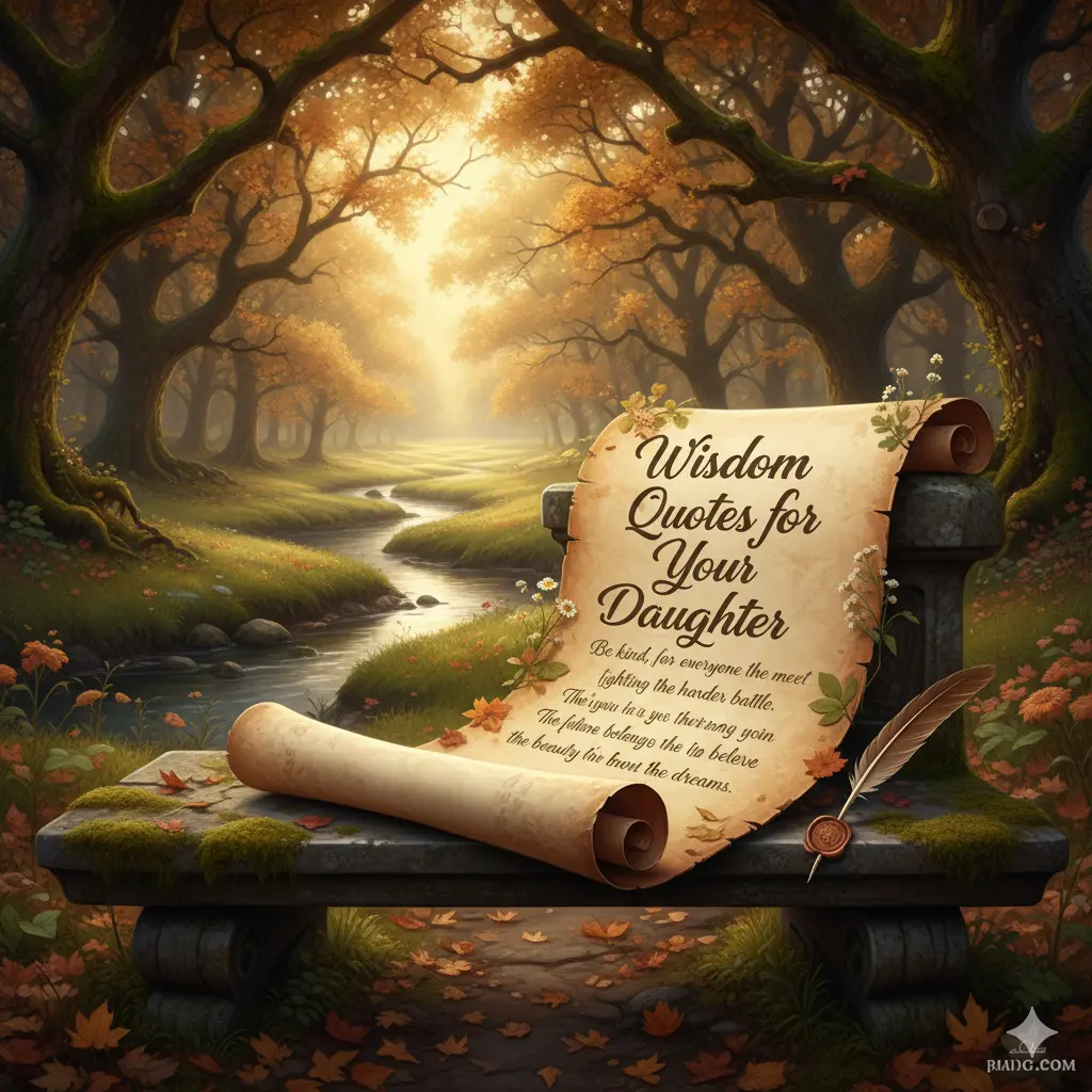 Wisdom Quotes for Your Daughter