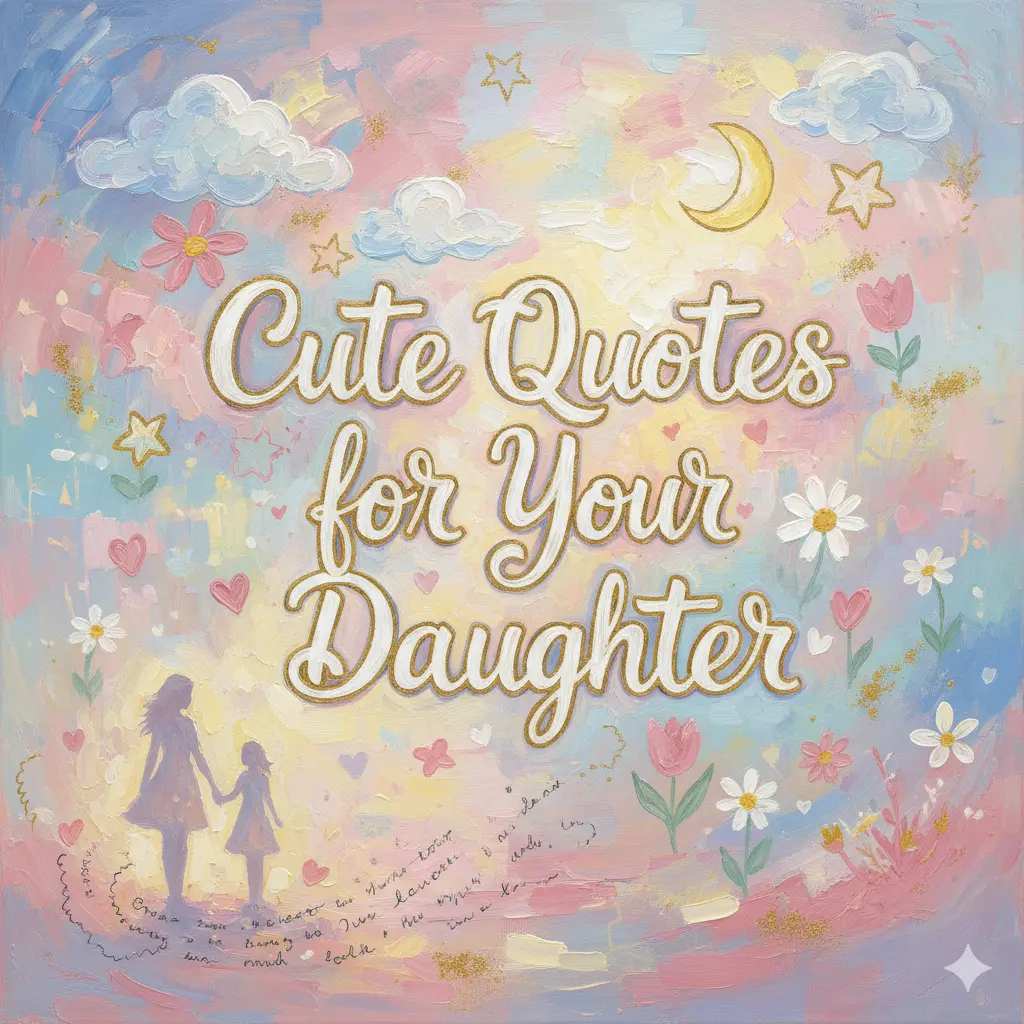 Cute Quotes for Your Daughter