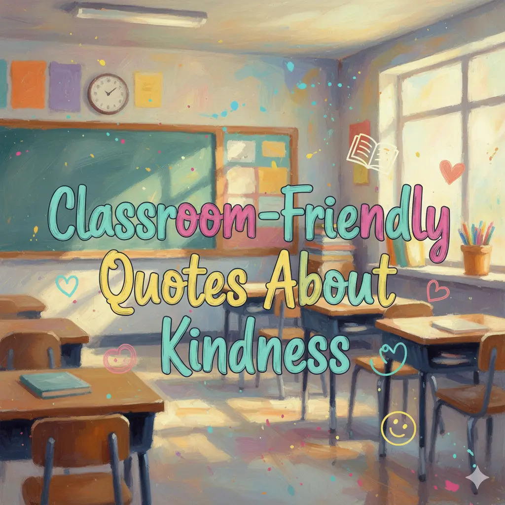 Classroom-Friendly Quotes About Kindness