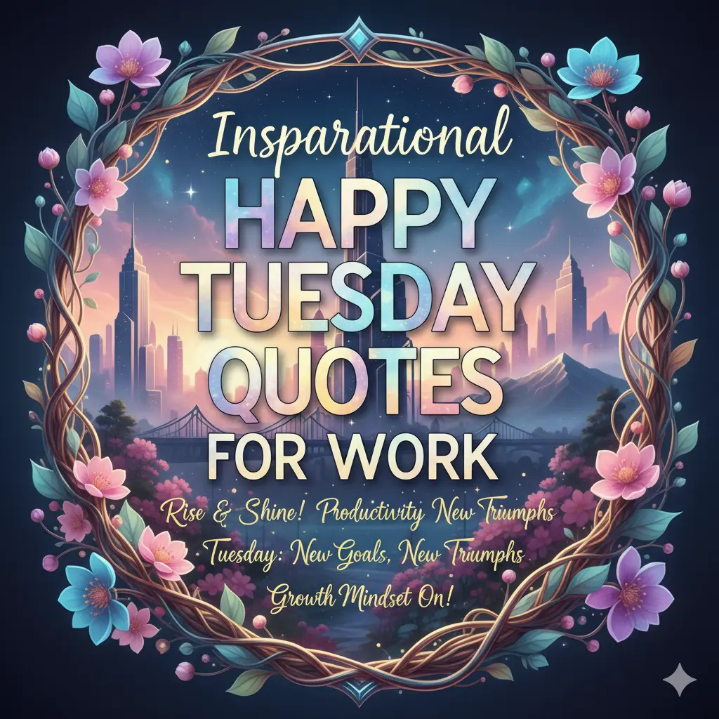 Inspirational Happy Tuesday Quotes for Work