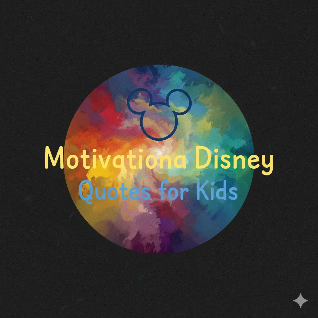 Motivational Disney Quotes for Kids