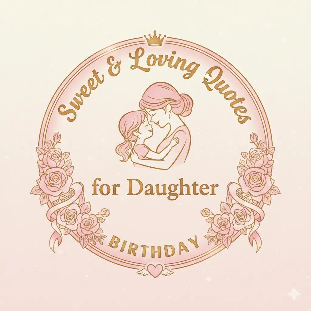 Sweet & Loving Quotes for Daughter Birthday