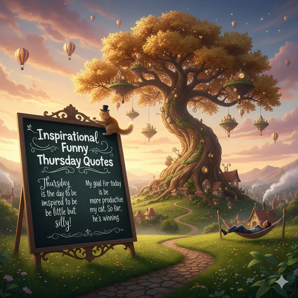 Inspirational Funny Thursday Quotes