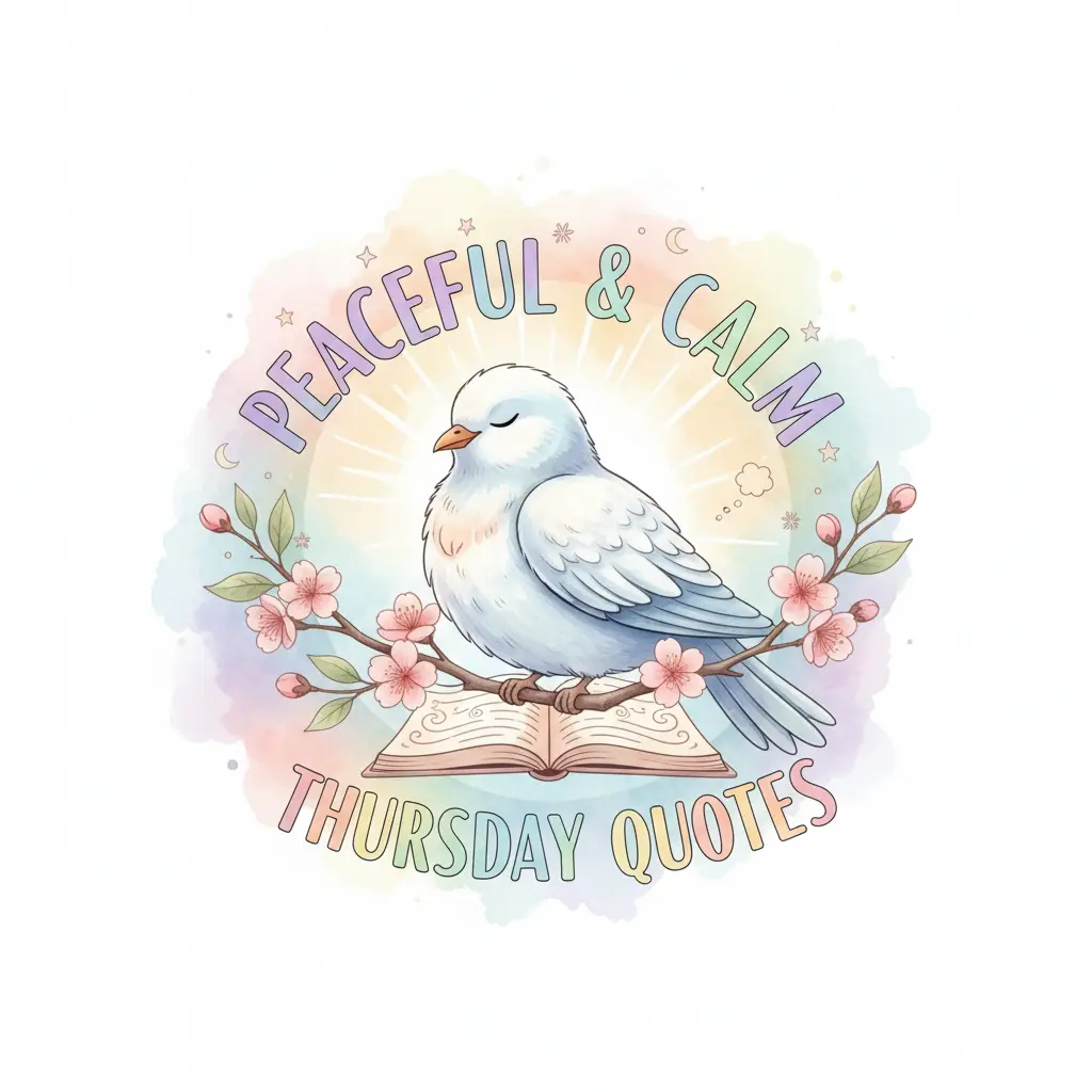 Peaceful & Calm Thursday Quotes
