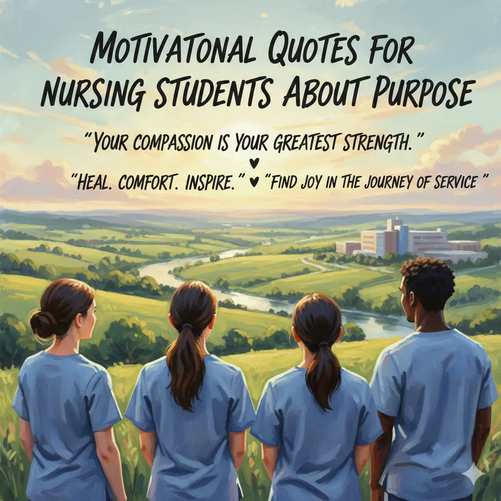  Motivational Quotes for Nursing Students About Purpose 
