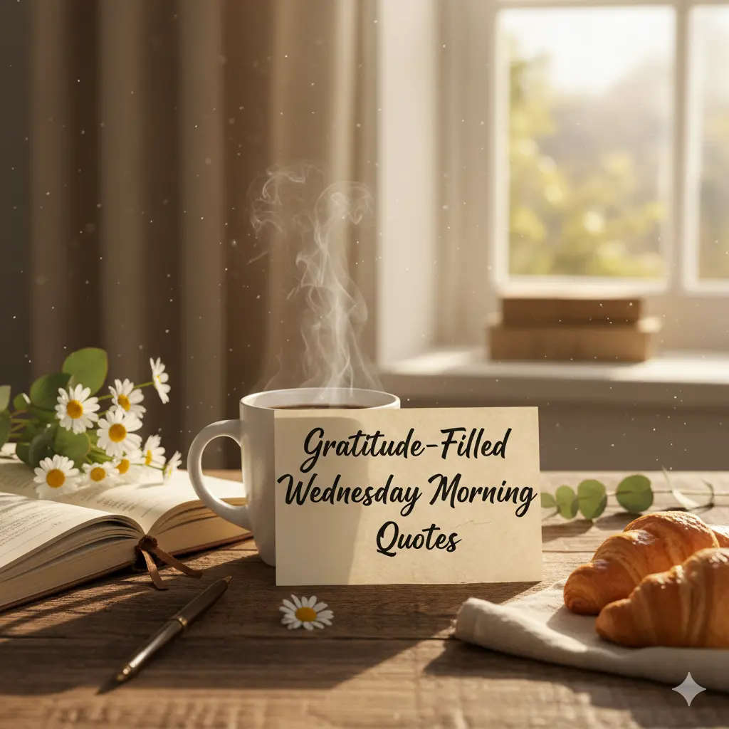 Gratitude-Filled Wednesday Morning Quotes