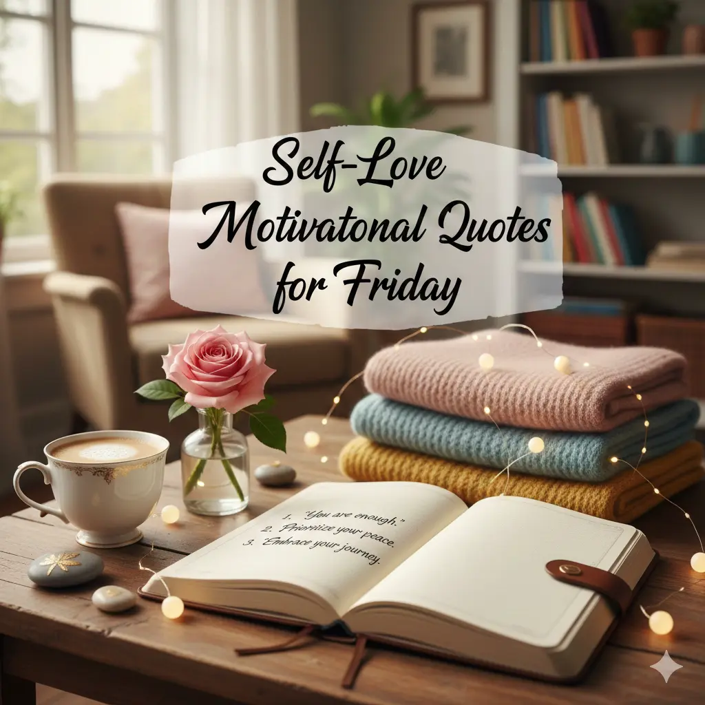 Self-Love Motivational Quotes for Friday