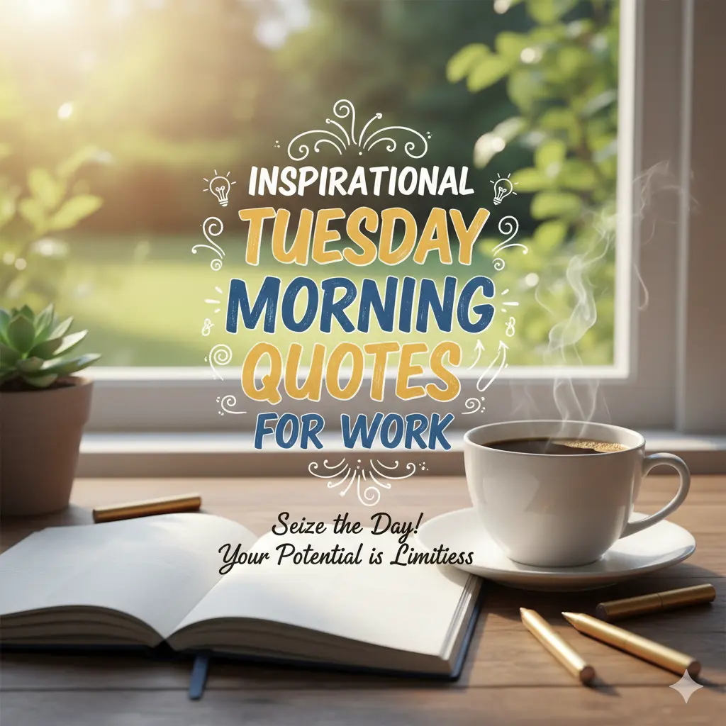 Inspirational Tuesday Morning Quotes for Work