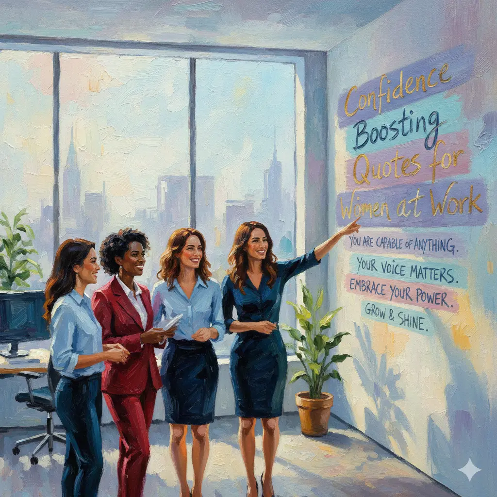 Confidence Boosting Quotes for Women at Work