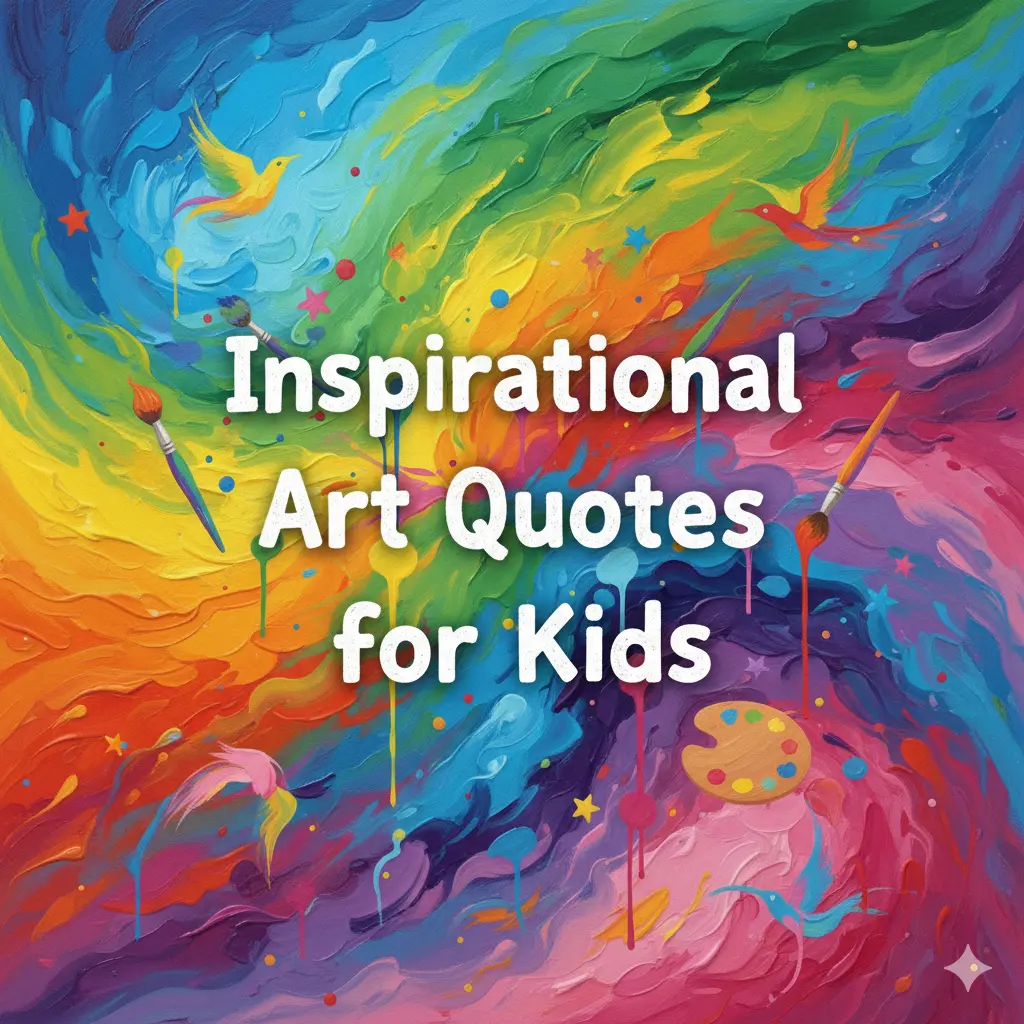 Inspirational Art Quotes for Kids