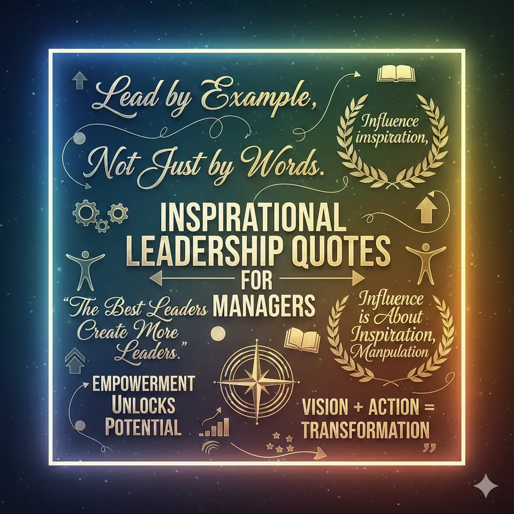 Inspirational Leadership Quotes for Managers