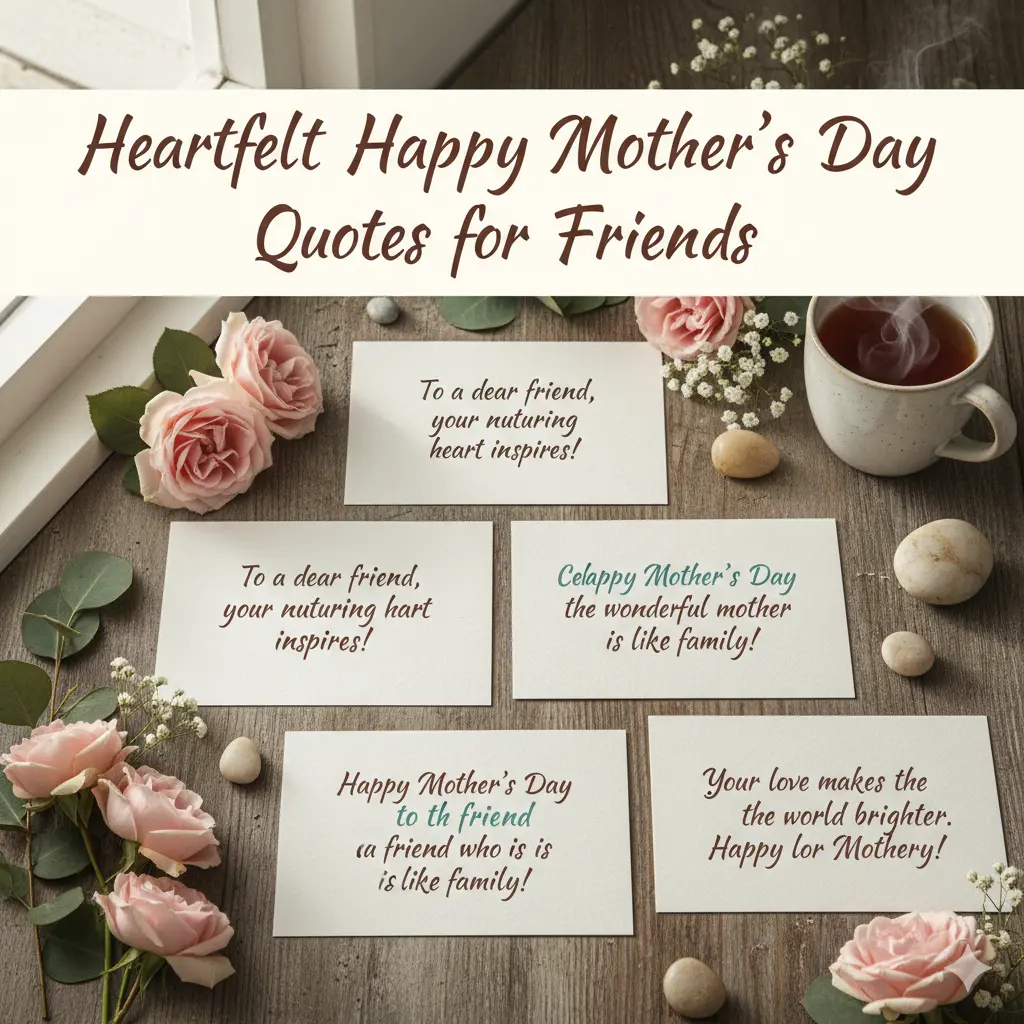 Heartfelt Happy Mother’s Day Quotes for Friends