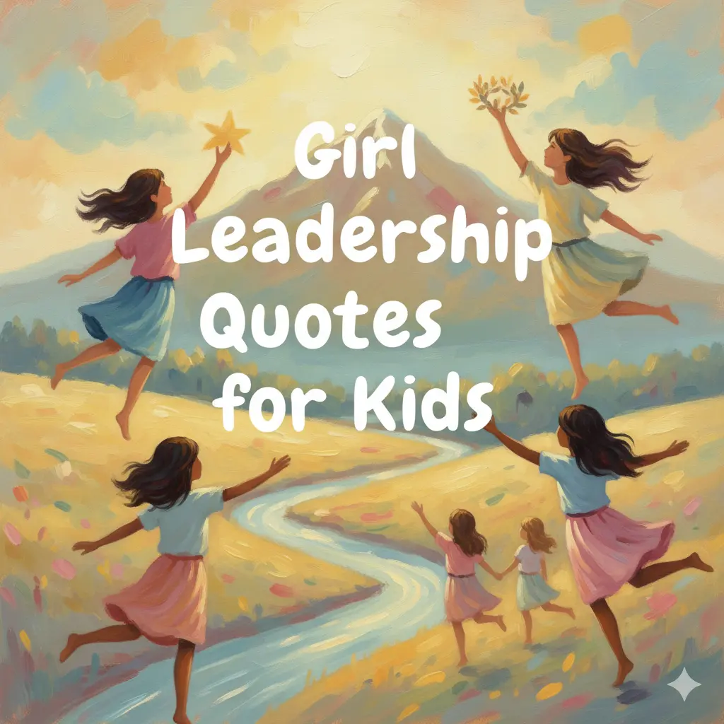 Girl Leadership Quotes for Kids