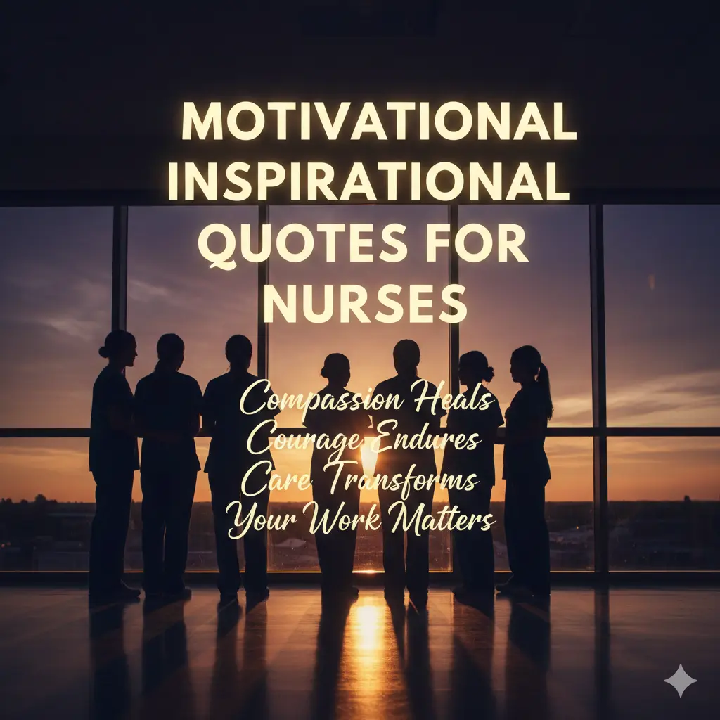 Motivational Inspirational Quotes for Nurses