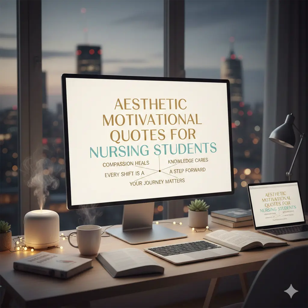 Aesthetic Motivational Quotes for Nursing Students