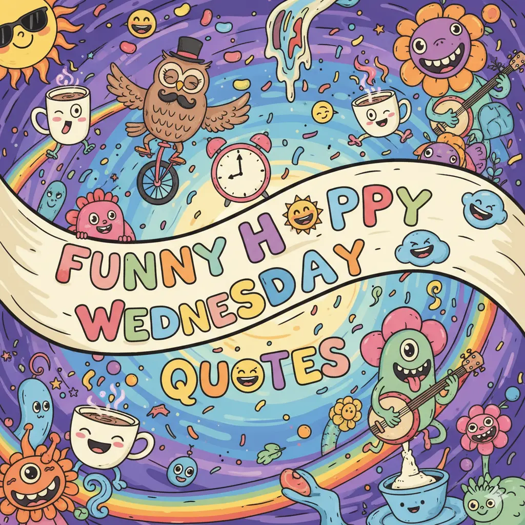 Funny Happy Wednesday Quotes 