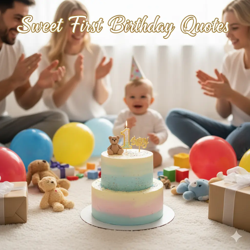 Sweet First Birthday Quotes