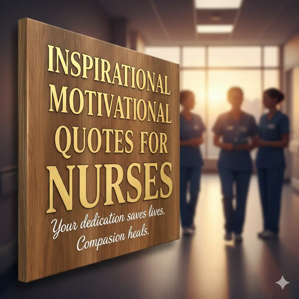 Inspirational Motivational Quotes for Nurses