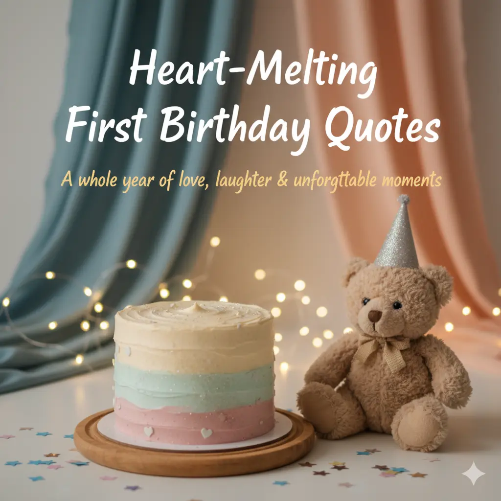 Heart-Melting First Birthday Quotes