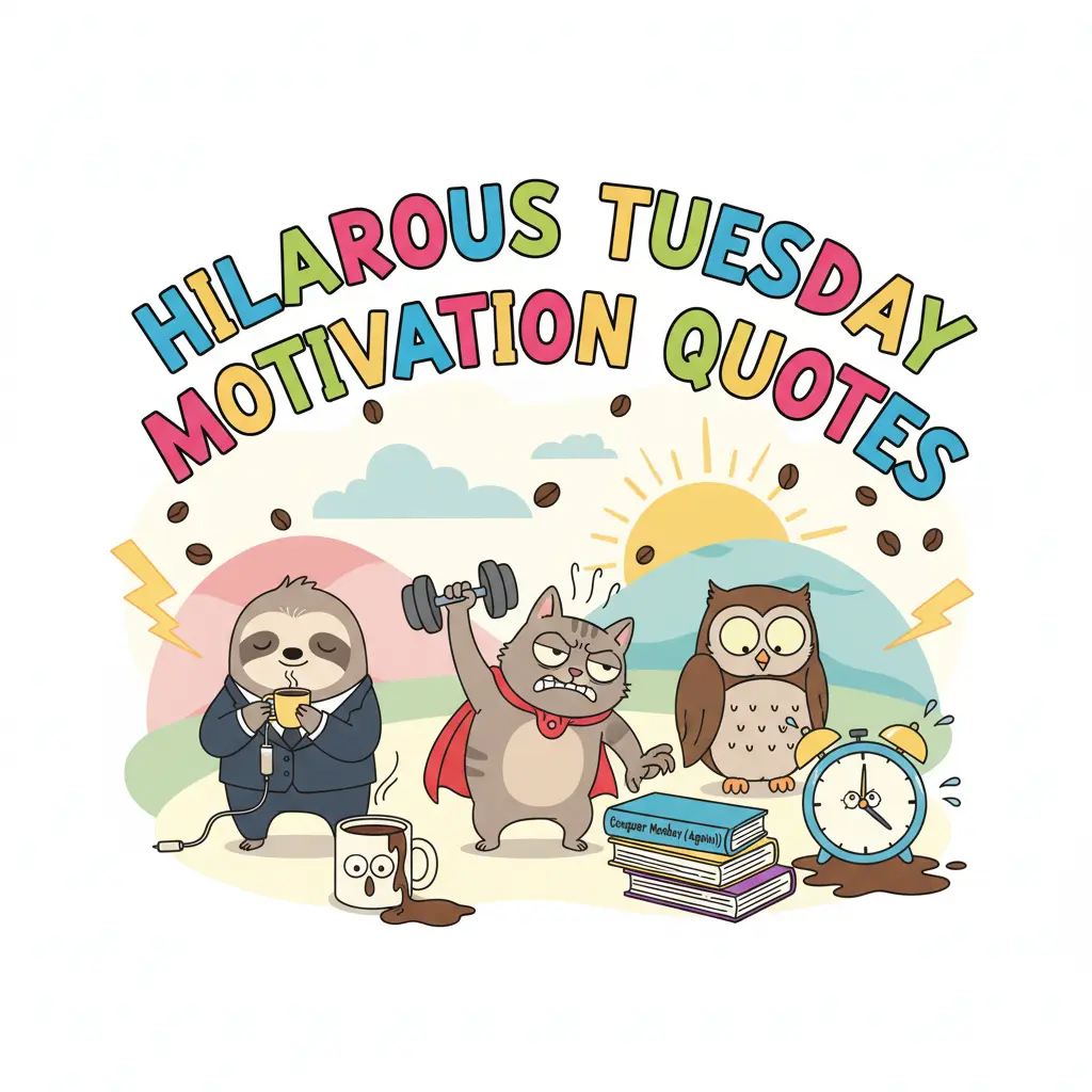 Hilarious Tuesday Motivation Quotes