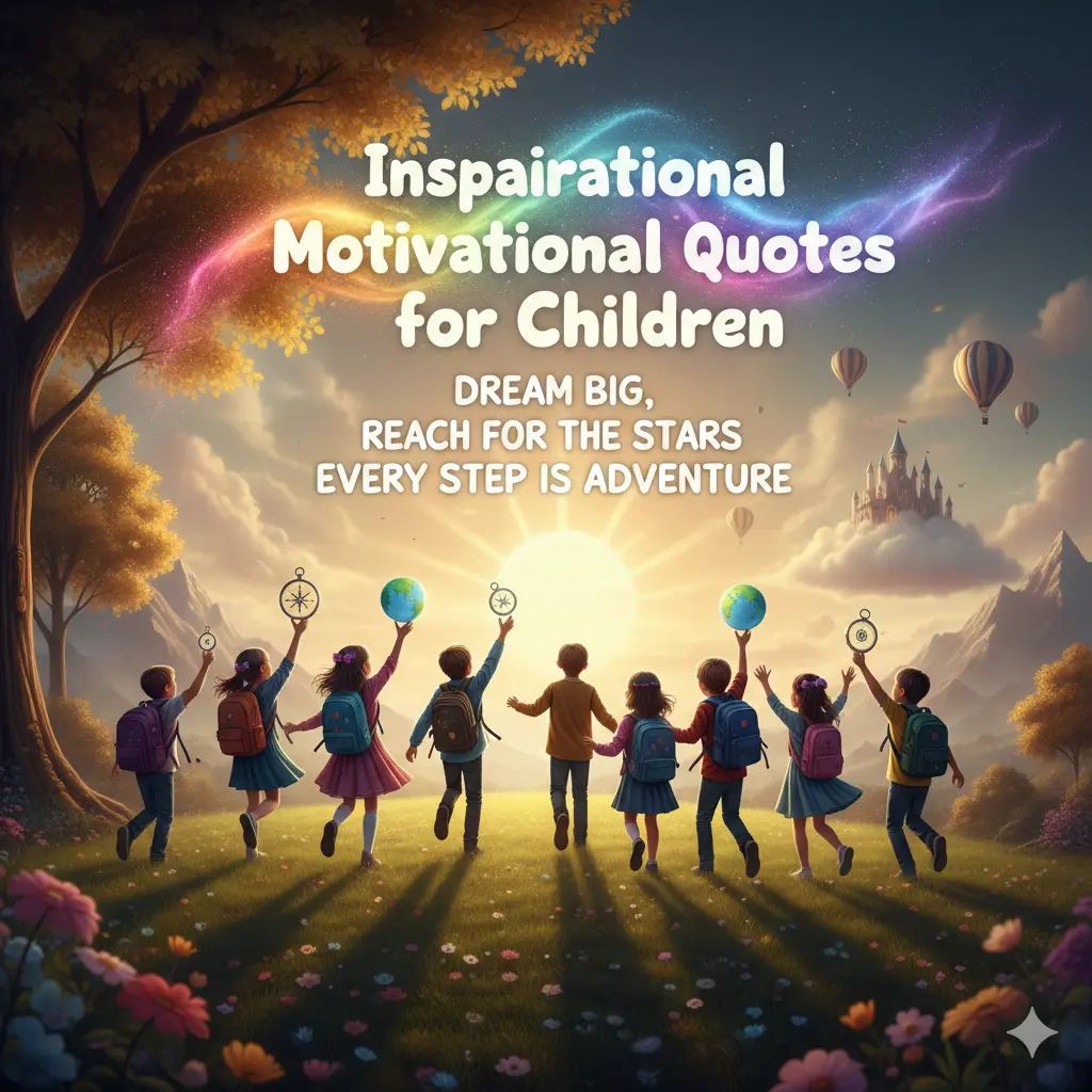  Inspirational Motivational Quotes for Children