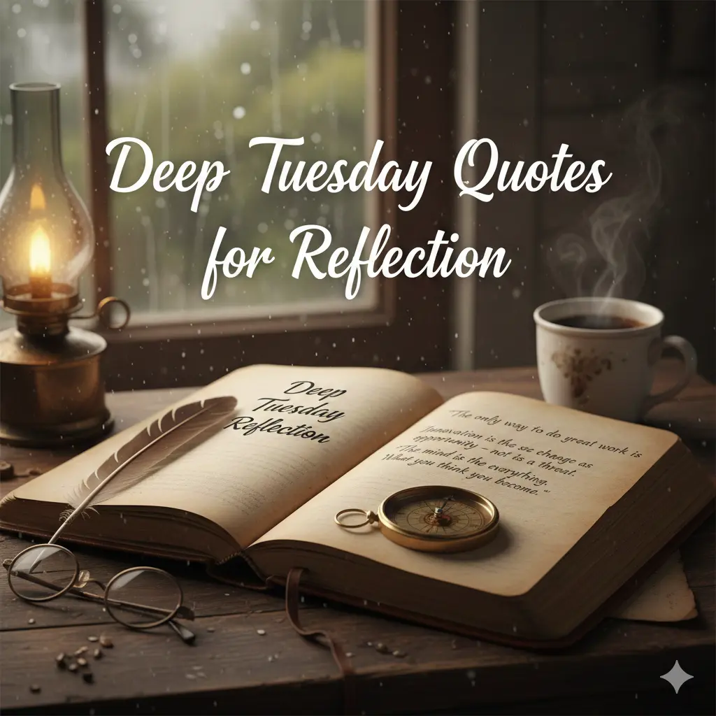 Deep Tuesday Quotes for Reflection 