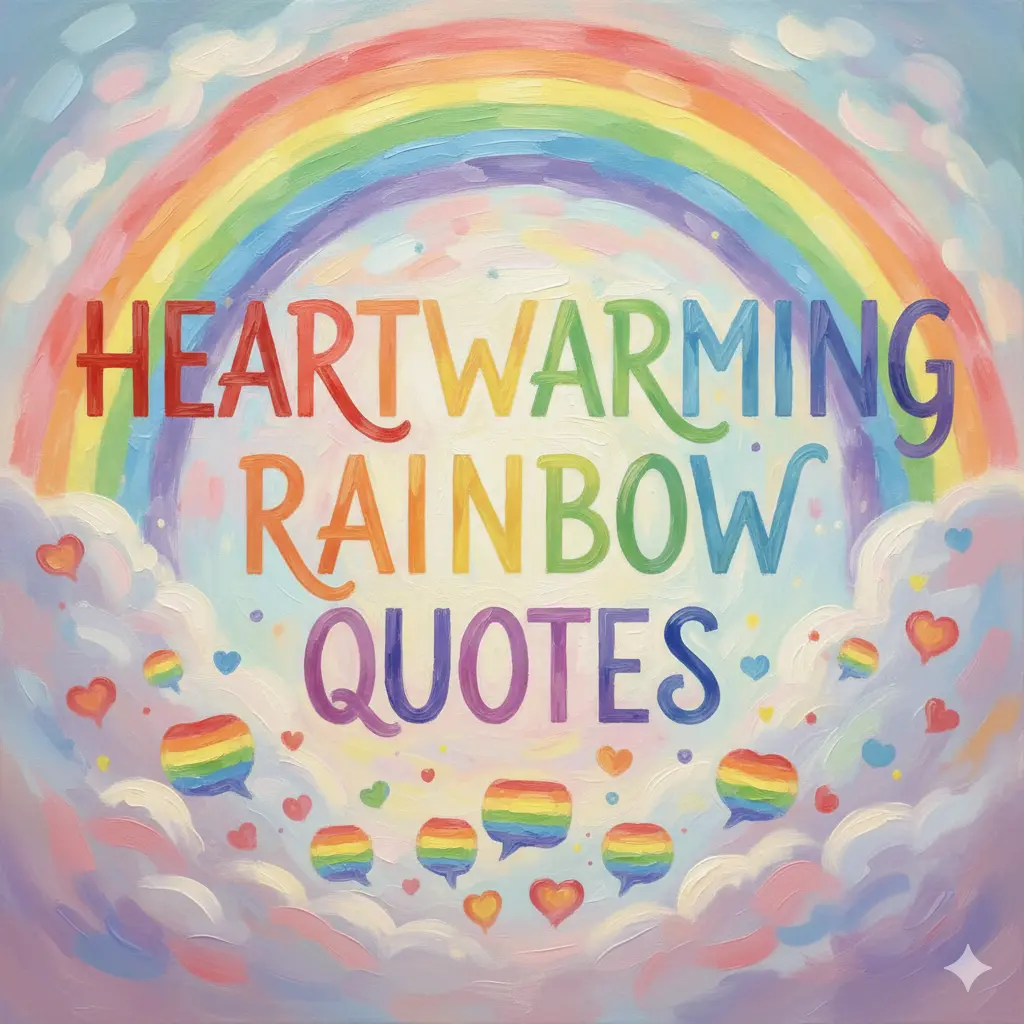 Heartwarming Rainbow Quotes