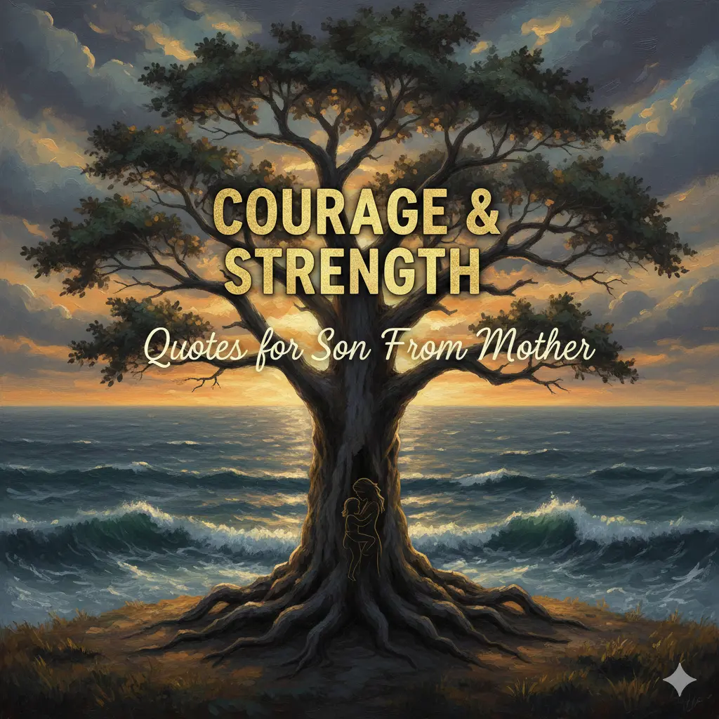 Courage & Strength Quotes for Son From Mother