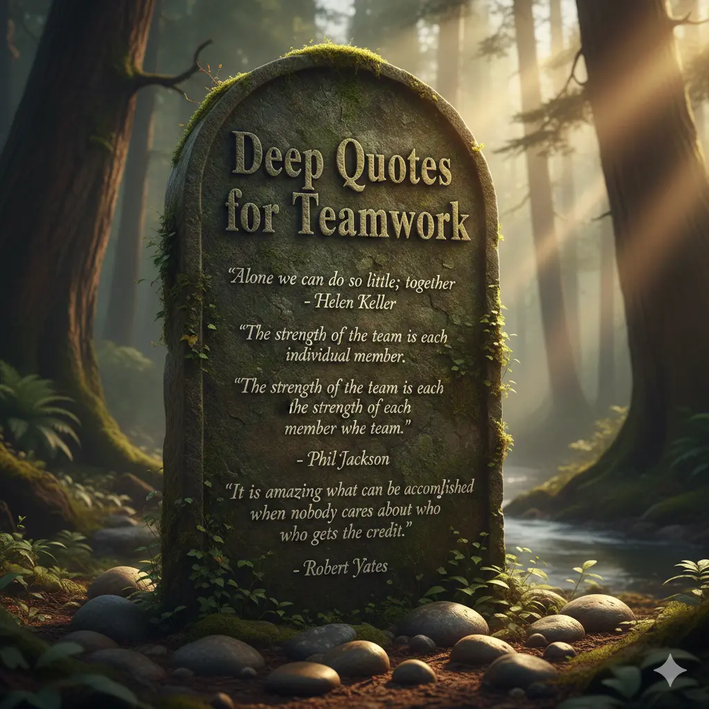 Deep Quotes for Teamwork