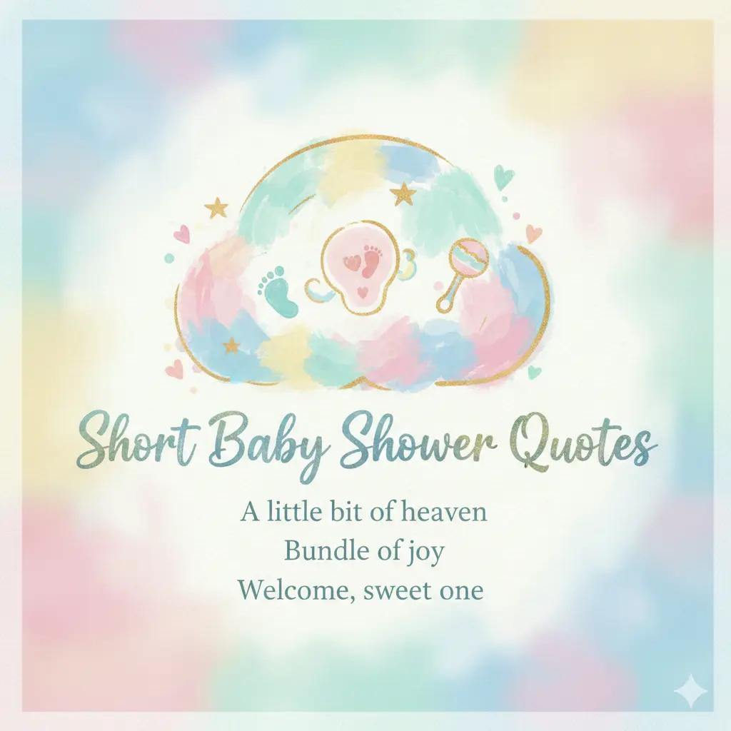 Short Baby Shower Quotes