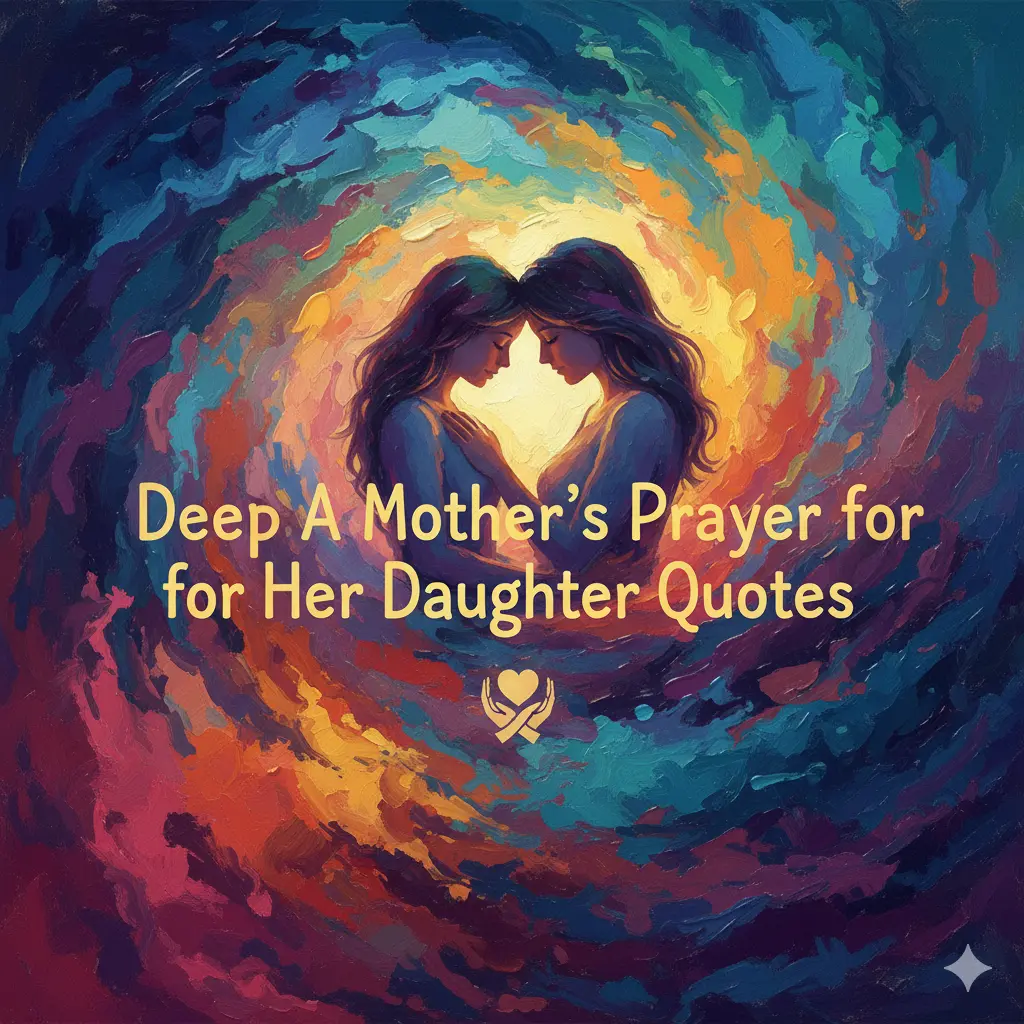Deep A Mother’s Prayer for Her Daughter Quotes