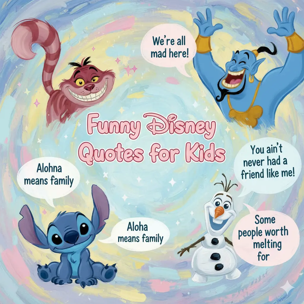 Funny Disney Quotes for Kids