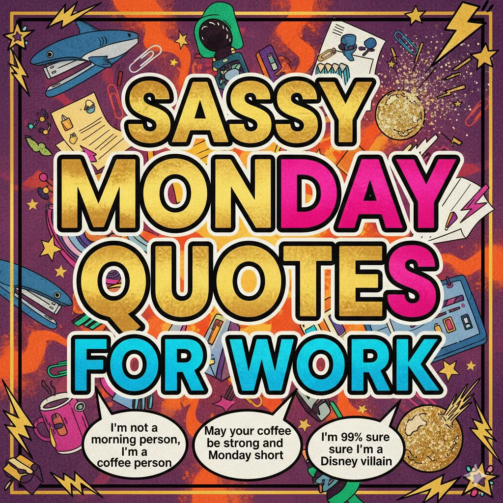 Sassy Monday Quotes for Work
