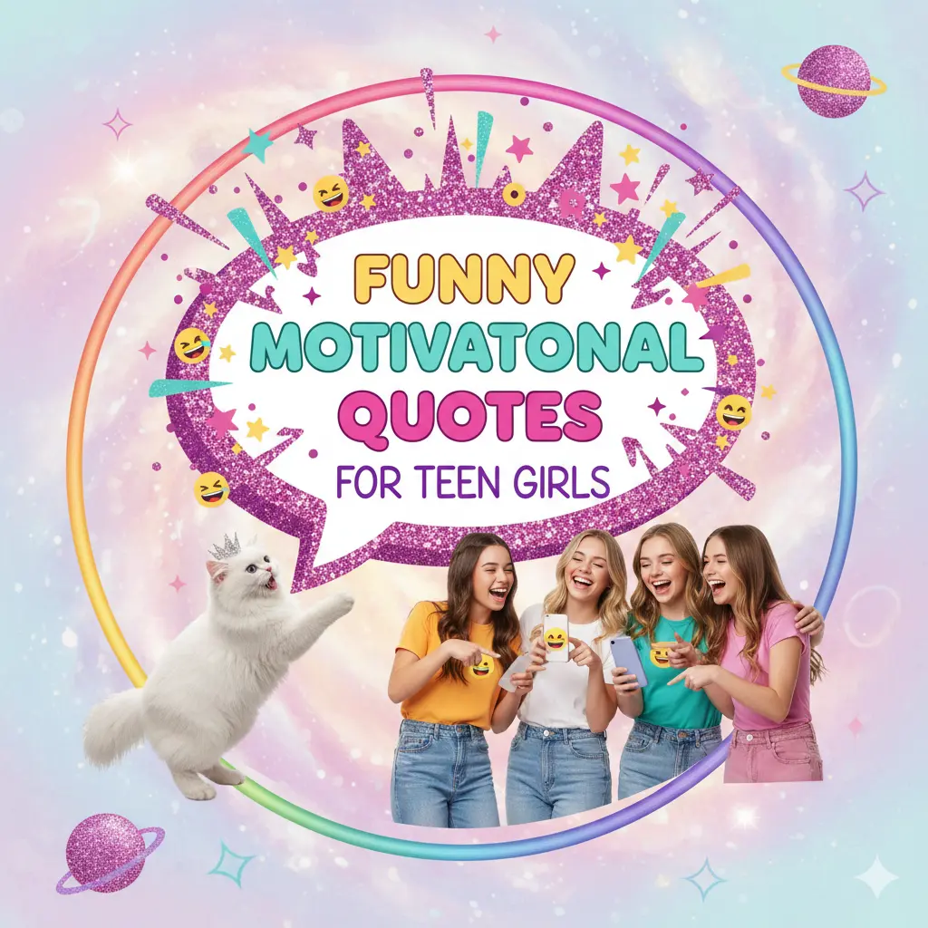 Funny Motivational Quotes for Teen Girls