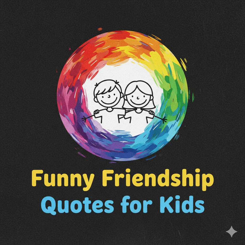 Funny Friendship Quotes for Kids