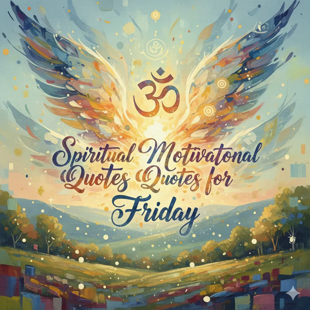 Spiritual Motivational Quotes for Friday