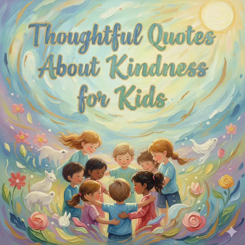 Thoughtful Quotes About Kindness for Kids