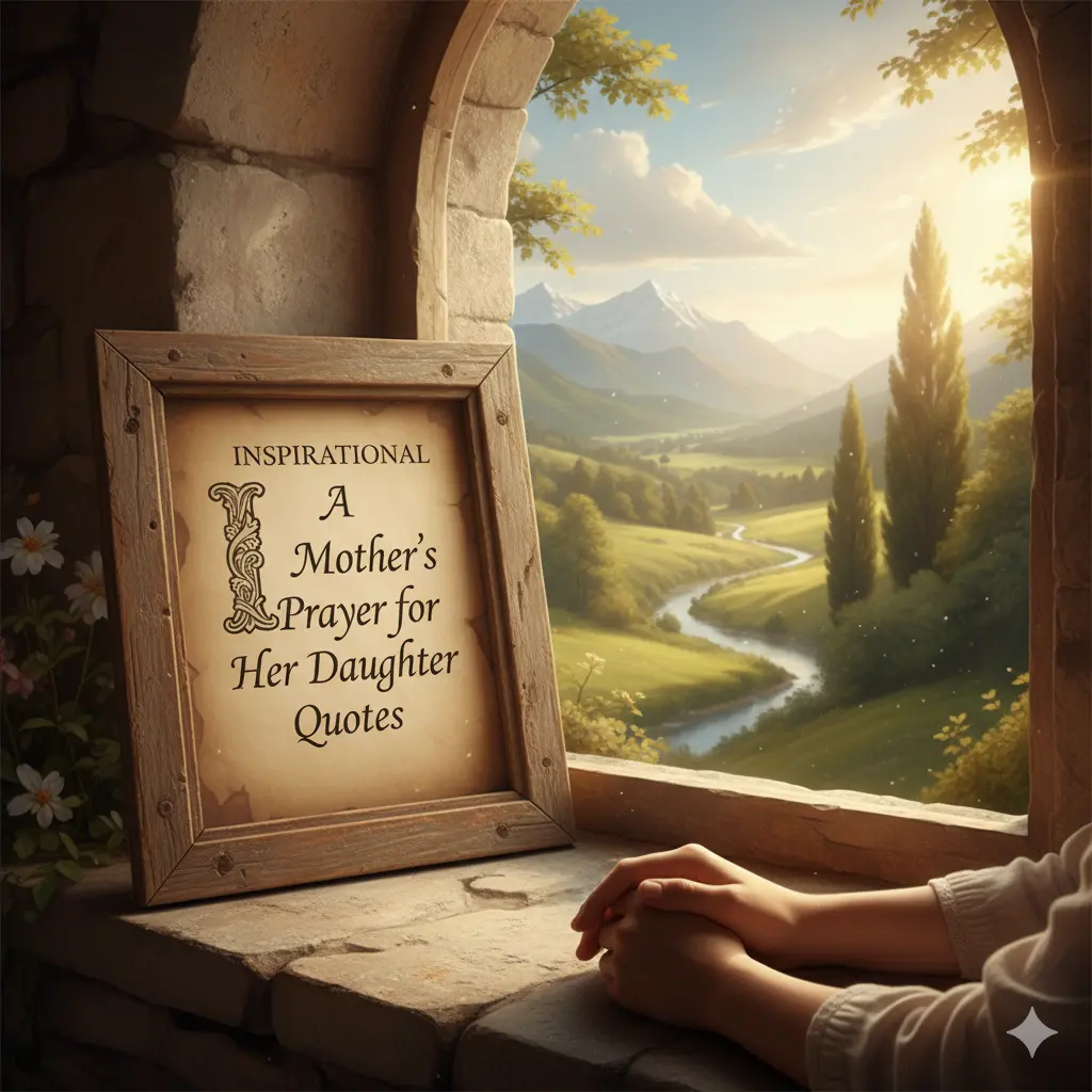 Inspirational A Mother’s Prayer for Her Daughter Quotes