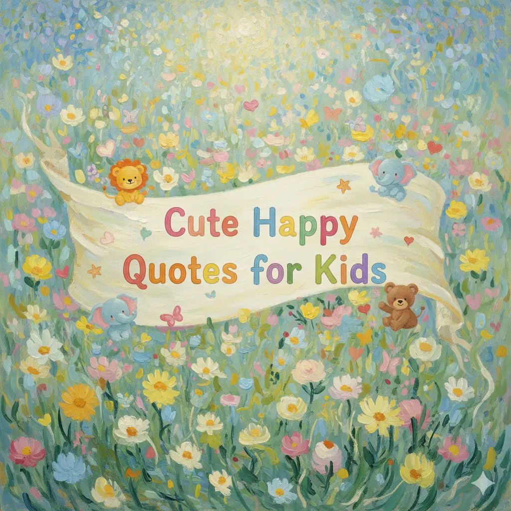 Cute Happy Quotes for Kids