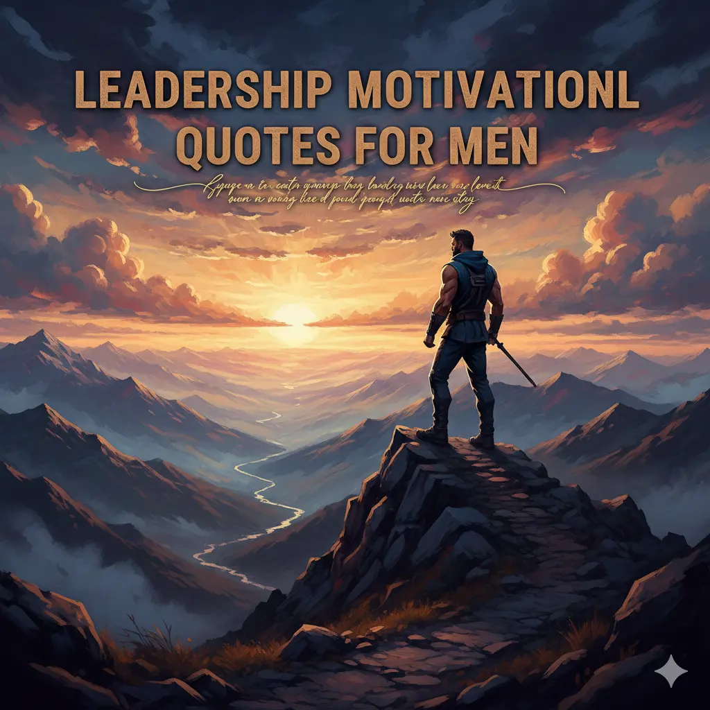  Leadership Motivational Quotes for Men 