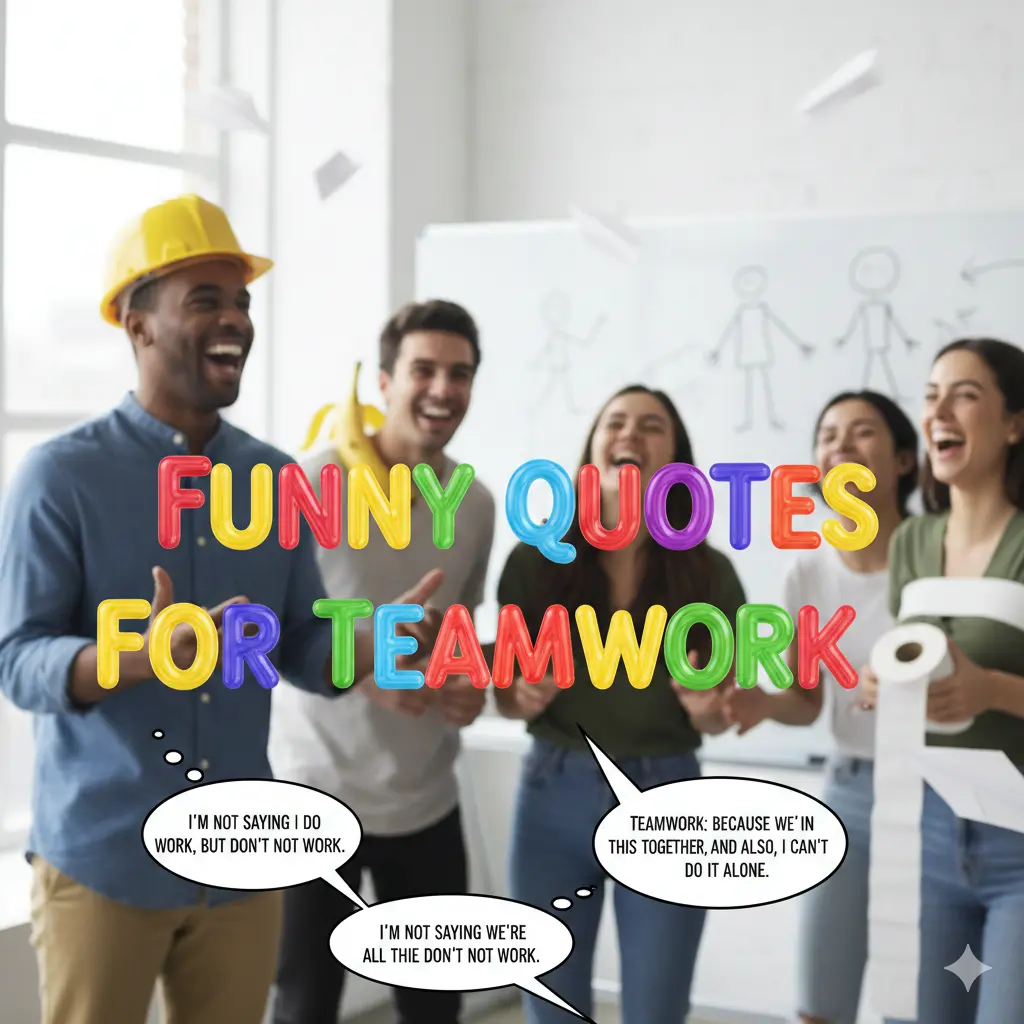 Funny Quotes for Teamwork