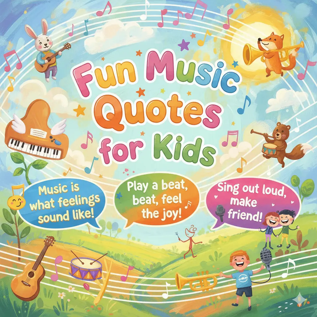 Fun Music Quotes for Kids